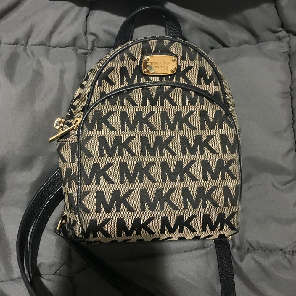 Michael kors mini backpack